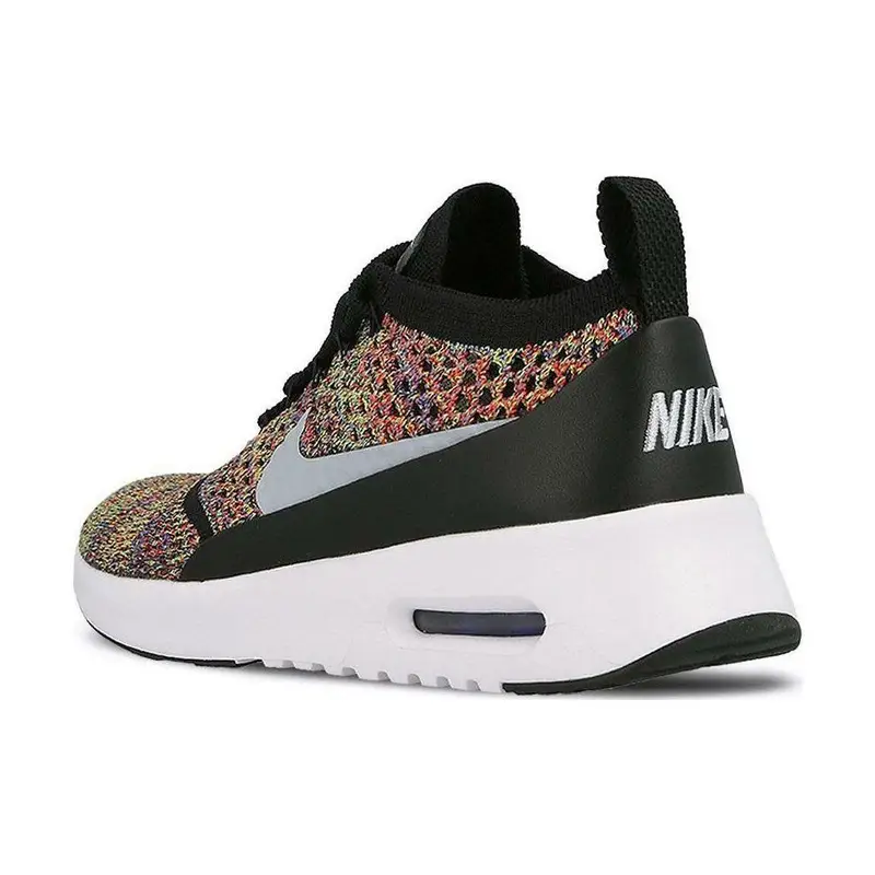 Air Max Thea Ultra Flyknit Multicolor Sneakers da Donna Multicolor Bright-Crimson Wolf-Grey-Black 881175-600 36 5 miniatura 2