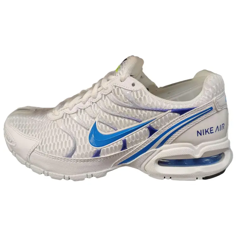 Air Max Torch 4 Ammortizzatori Antiscivolo Scarpe da Corsa Casual Basse da Donna Sneakers Bianche Blu Scarpe Casual 343851-104 36 5