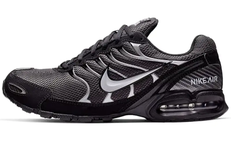 NIKE Air Max Torch 4, Scarpe da Ginnastica Uomo, Antracite Metallizzato Argento Nero, 40 EU
