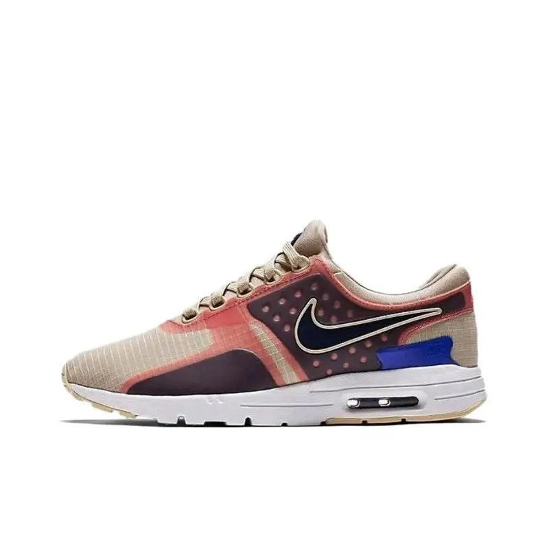 Air Max Zero SI Oatmeal Scarpe da Ginnastica da Donna Marrone Bianco-Paramount-Blu-Blu Binario 881173-101 35 5