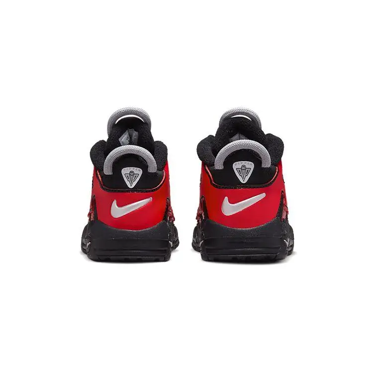 Air More Uptempo 96 TD Split Sneakers da bambino Nero Blu notte Bianco DM0020-001 21 miniatura 3