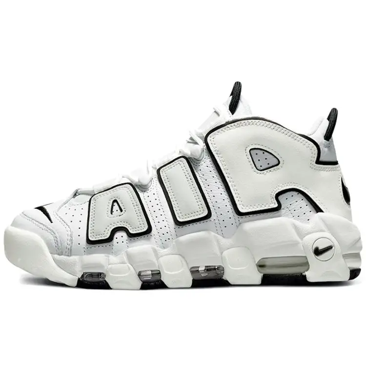 Air More Uptempo Bianco Nero Scarpe da Ginnastica da Donna DO6718-100 40 5