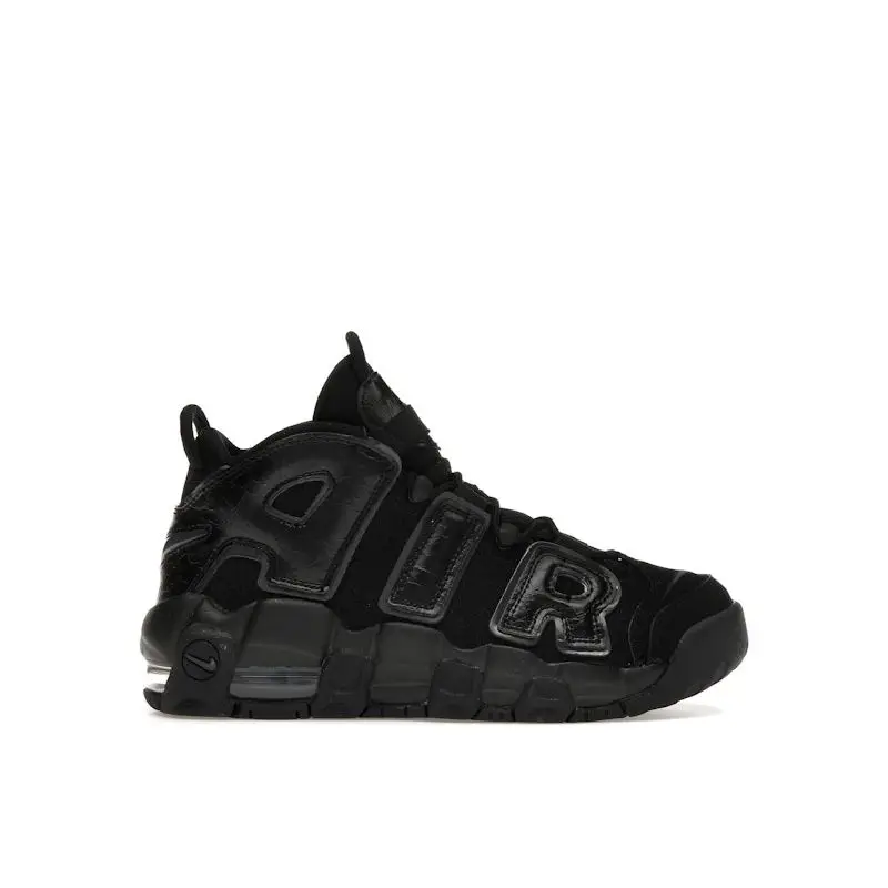 Air More Uptempo GS Nero Antracite Sneakers per Bambini FV2264-001 35.5