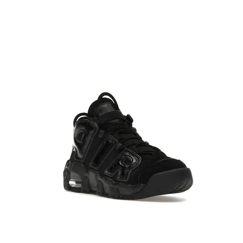 Air More Uptempo GS Nero Antracite Sneakers per Bambini FV2264-001 35 5 miniatura 5
