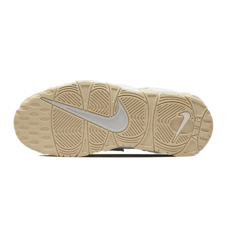 Air More Uptempo GS Phantom Sand Drift Sneakers da Bambino Bianco Light-Iron-Ore DM1023-001 39 miniatura 3
