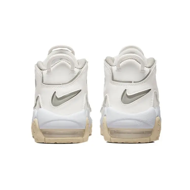Air More Uptempo GS Phantom Sand Drift Sneakers da Bambino Bianco Light-Iron-Ore DM1023-001 40 miniatura 4