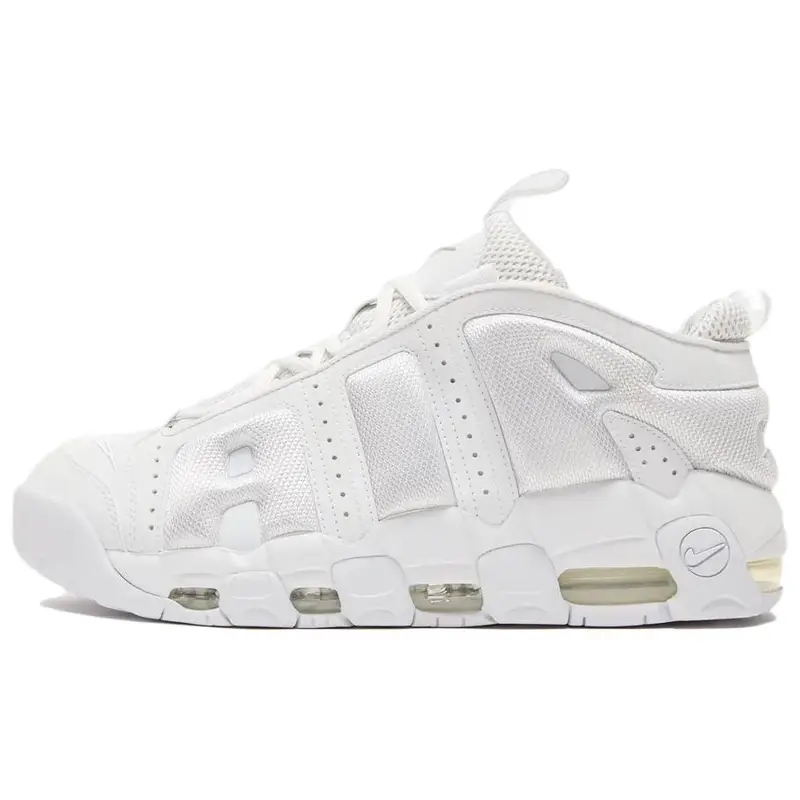 Air More Uptempo Low Triple White Vintage Basketball FZ3055-100 40 bianco
