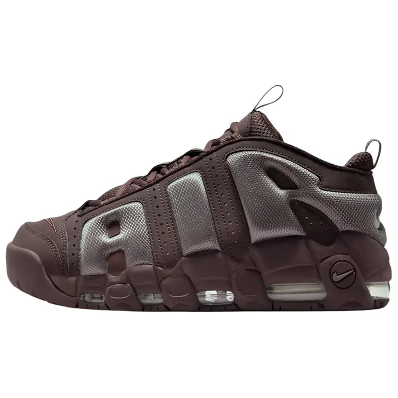 Air More Uptempo Moda Comode Antiscivolo Resistenti all Usura Scarpe da Basket Retro Mid-Top Uomo sneaker Marrone FZ3055-200 40