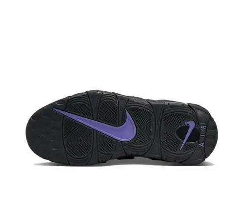 Air More Uptempo Nero Viola GS DX5954-001 EU 37.5 nero miniatura 3