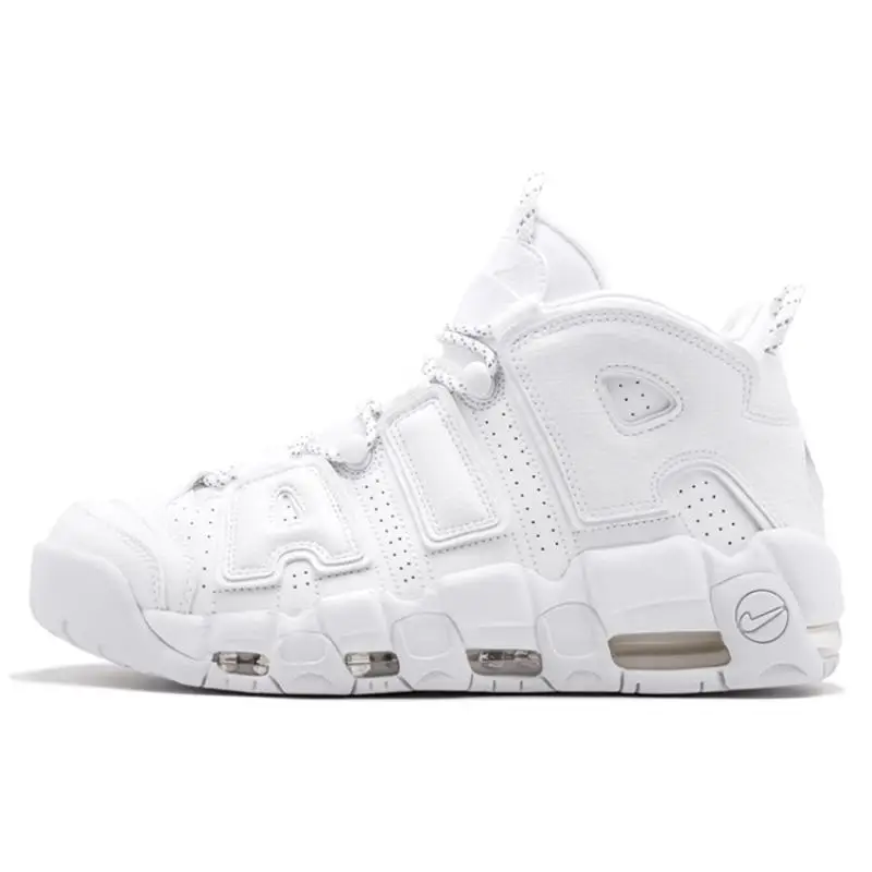 Air More Uptempo Triple White Basket Vintage 921948-100 43