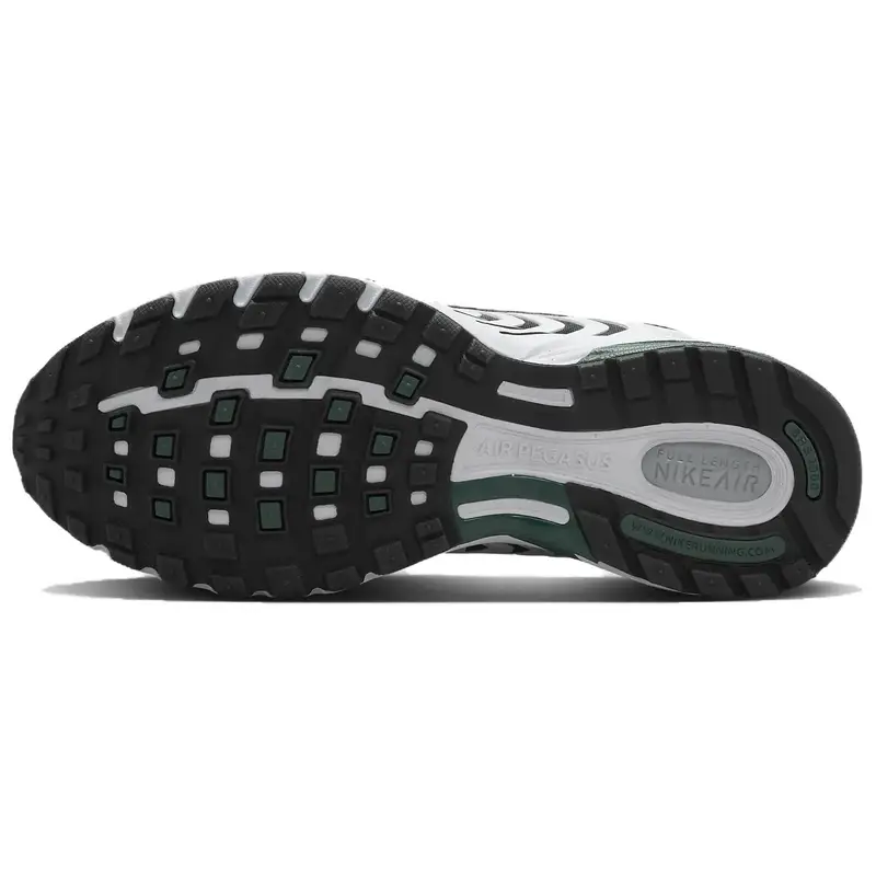 Air Pegasus 2K5 Bianco Verde Vintage Sneakers da Donna Nere HQ5718-102 42 5 miniatura 3