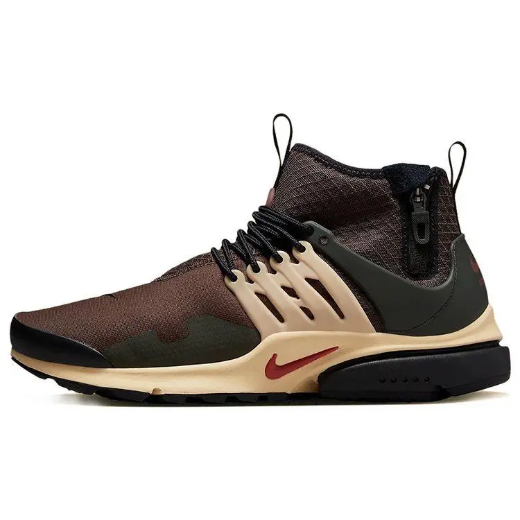Air Presto Mid Utility Marrone Barocco Sesamo Scarpe da Ginnastica da Uomo Sequoia Canyon-Ruggine DC8751-200 44