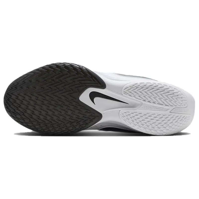 Nike Sneakers casual bianco e nero Air Zoom G T Cut 3 EP miniatura 5