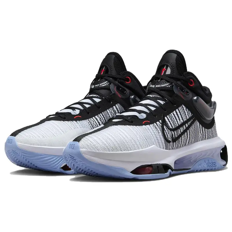 Air Zoom GT Jump 2 EP Bianco Nero Sneakers Uomo Tinta Blu DJ9432-001 41 miniatura 4