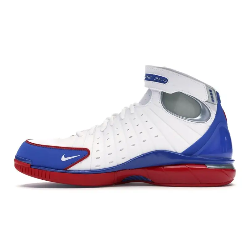 Air Zoom Huarache 2K4 All-Star 2016 Scarpe da Uomo Bianco Game-Royal-Rosso Sportivo-Argento Metallizzato 308475-100 41 miniatura 4