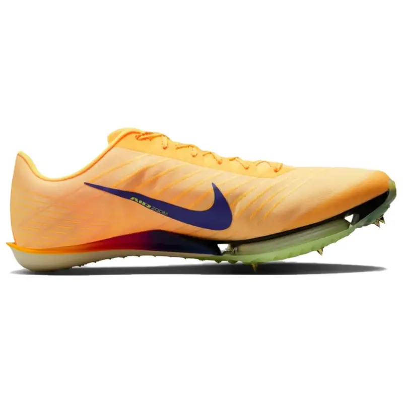 Air Zoom Maxfly 2 Citron Pulse Volt Ice Scarpini da Uomo Giallo Viola Vivido Indigo-Burst FD8395-800 36 miniatura 5