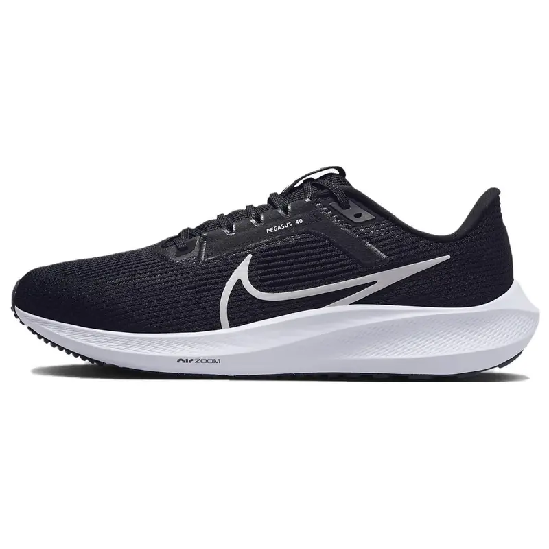 Air Zoom Pegasus 40 Nero Bianco Uomo Sneakers Grigio Ferro DV3853-001 40