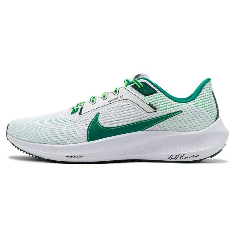 Air Zoom Pegasus 40 Premium Bill Bowerman Scarpe da Ginnastica da Uomo Bianco Abete Verde-Strike FJ0329-100 43