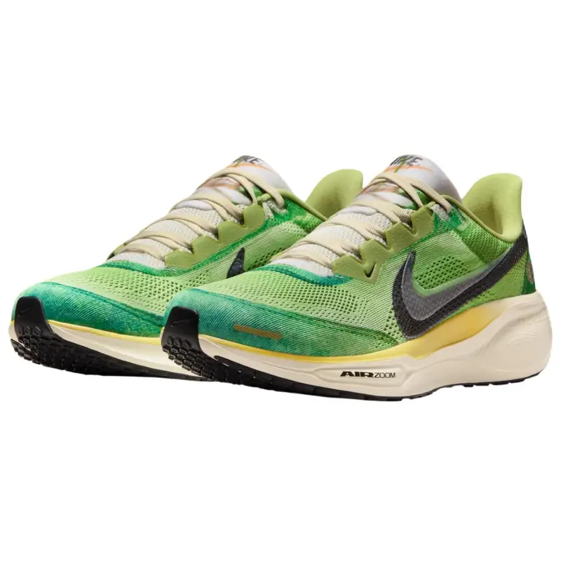 Air Zoom Pegasus 41 International Running Pack Sneakers Unisex Verde Multicolore Verde Vivido IH3583-999 45 miniatura 5