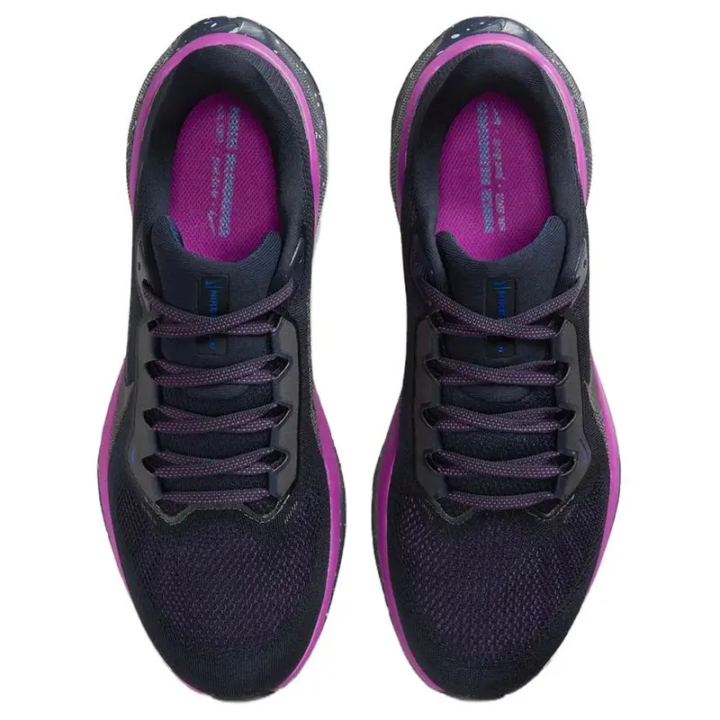 Air Zoom Pegasus 41 Scarpe da Running Basse Comode Versatili Resistenti Uomo sneaker Nero Viola HQ7972-400 43 miniatura 2