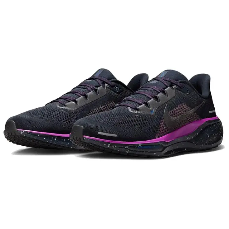 Air Zoom Pegasus 41 Scarpe da Running Basse Comode Versatili Resistenti Uomo sneaker Nero Viola HQ7972-400 45 5 miniatura 5