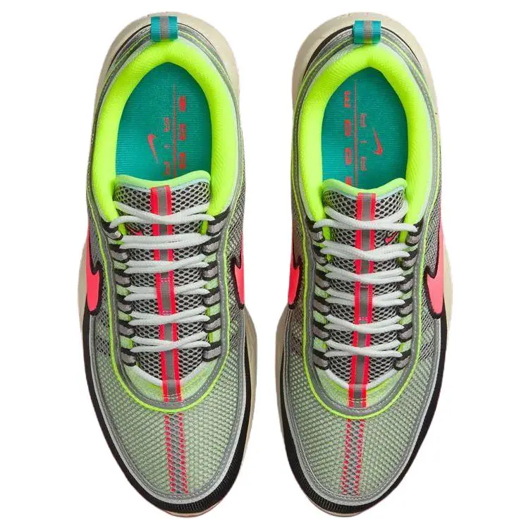 Air Zoom Spiridon Barely Volt Hot Punch Uomo Sneakers Verde Metallizzato-Argento Summit-White II1237-701 39 miniatura 2