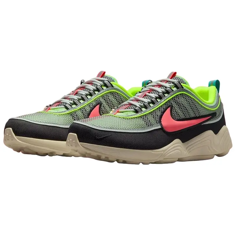 Air Zoom Spiridon Barely Volt Hot Punch Uomo Sneakers Verde Metallizzato-Argento Summit-White II1237-701 42 5 miniatura 3