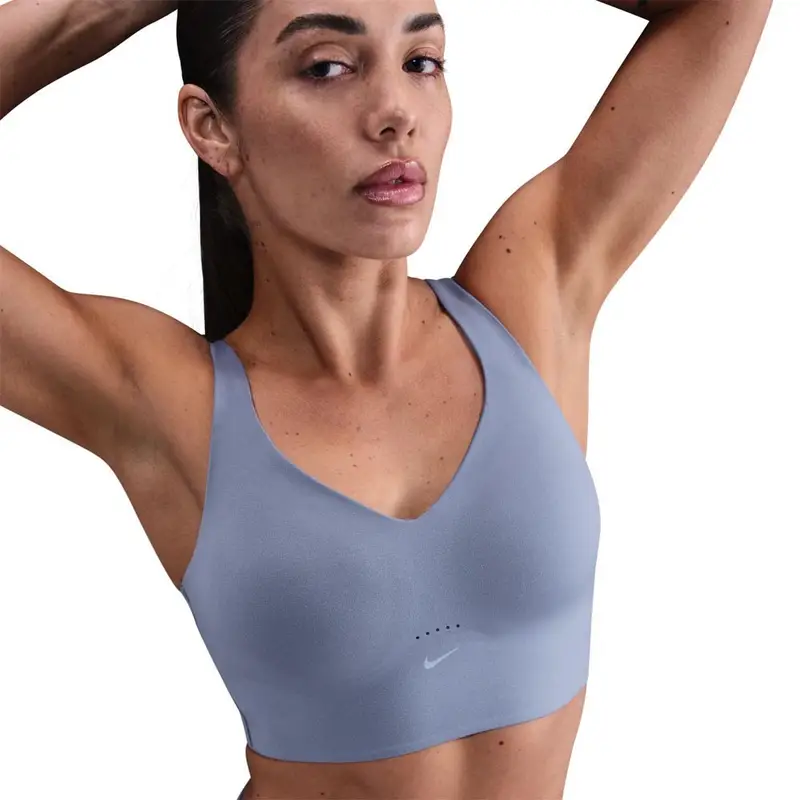 Alate A Sostegno Medio Reggiseno Sportivo Azzurro Donna L A/B