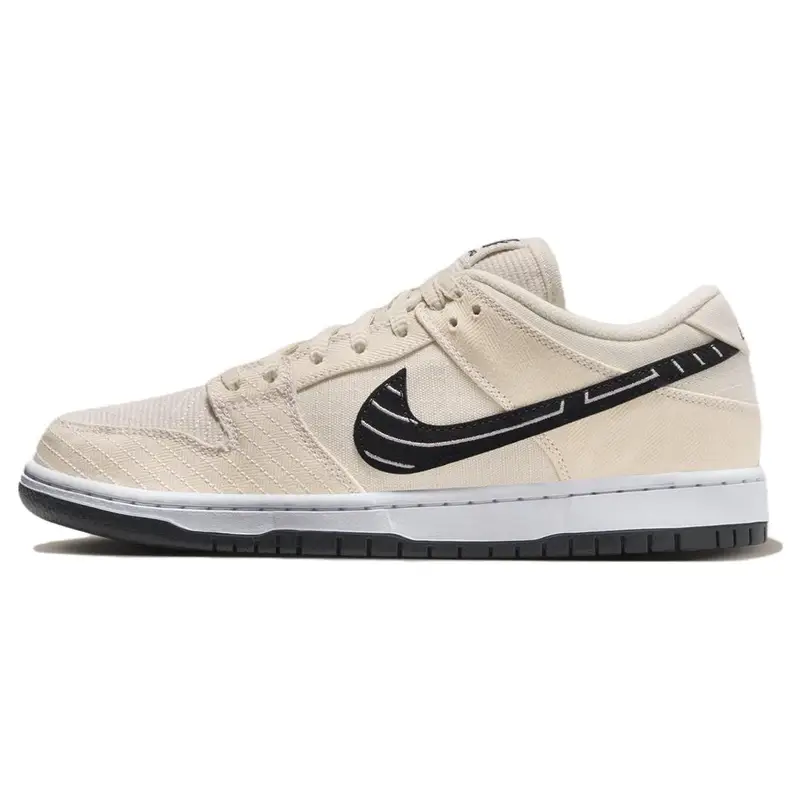 Albino & Preto x Nike Dunk Low SB Jiu-Jitsu Sneakers Unisex Marrone Fossile Nero FD2627-200 40