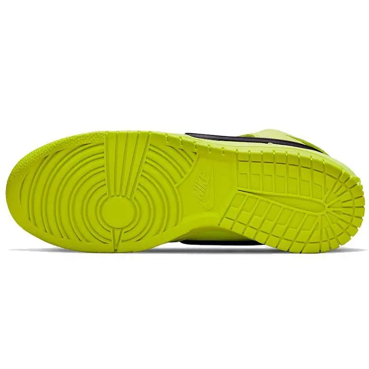AMBUSH x Nike Dunk High Flash Lime Sneakers Unisex Giallo Nero CU7544-300 42 miniatura 4