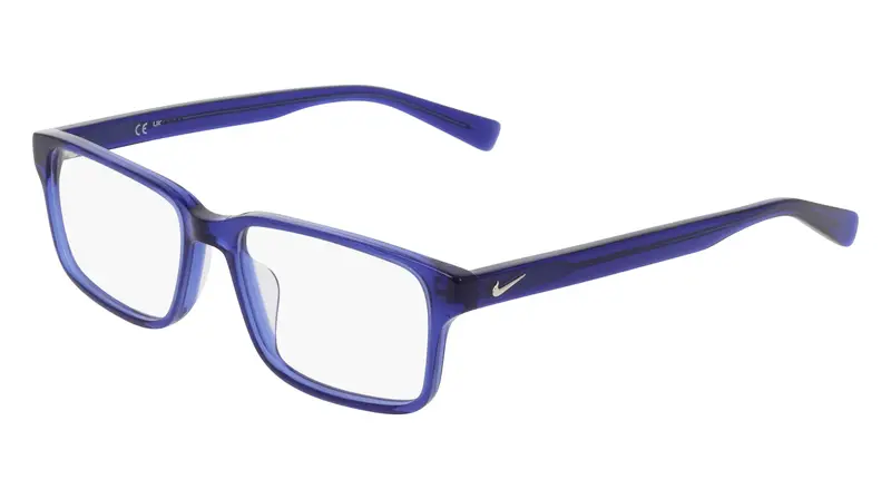 Bambino NIKE 1001C 432 Montature da vista Acetato Blu Squadrata Normale