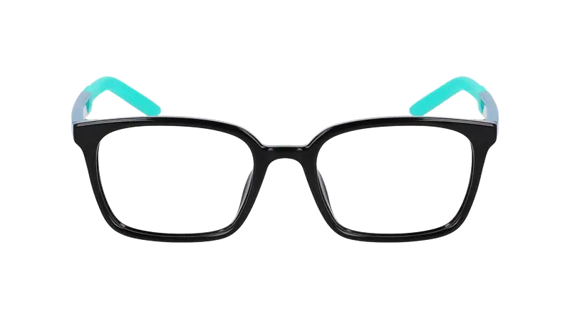 Nike Bambino NIKE 5036 003 Montature da vista Bio-iniettato Nero Squadrata Normale Normale miniatura 2