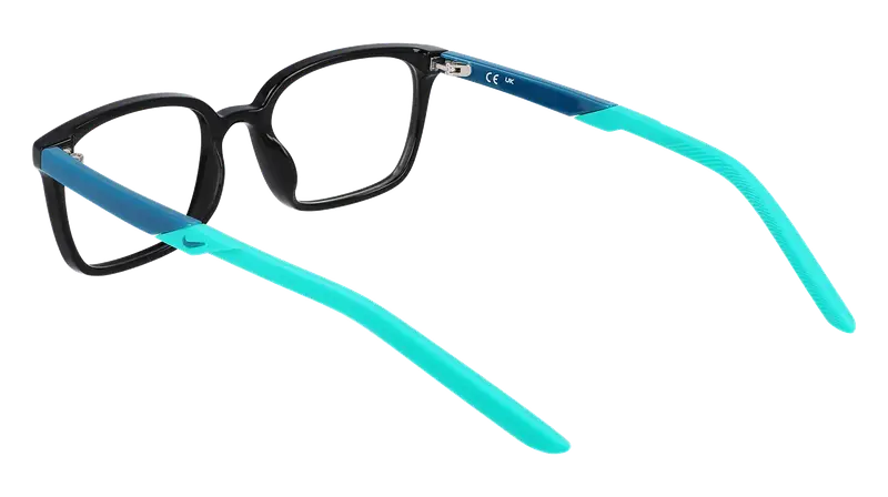 Nike Bambino NIKE 5036 003 Montature da vista Bio-iniettato Nero Squadrata Normale Normale miniatura 3