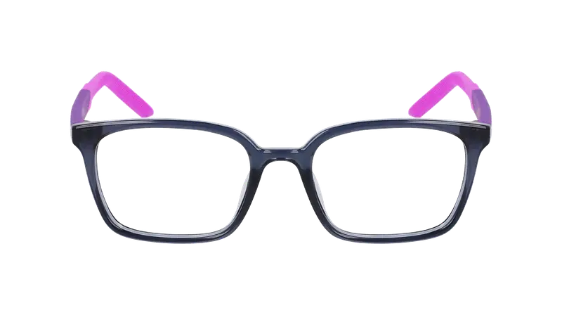 Nike Bambino NIKE 5036 034 Montature da vista Bio-iniettato Grigio Squadrata Normale Normale miniatura 2