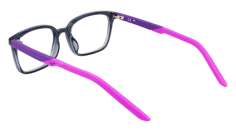 Nike Bambino NIKE 5036 034 Montature da vista Bio-iniettato Grigio Squadrata Normale Normale miniatura 3