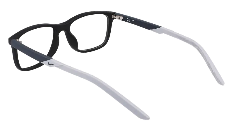 Nike Bambino NIKE 5037 001 Montature da vista Bio-iniettato Nero Squadrata Normale Normale miniatura 3