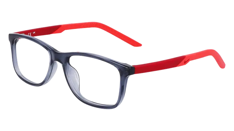 Nike Bambino NIKE 5037 036 Montature da vista Bio-iniettato Grigio  Squadrata Normale Normale