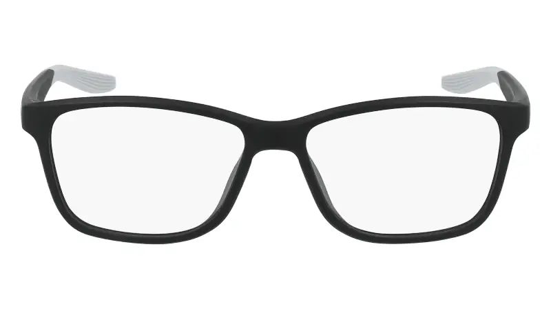 Bambino NIKE 5048 001 Montature da vista Bio-iniettato Nero Squadrata Normale Fotocromatiche miniatura 2