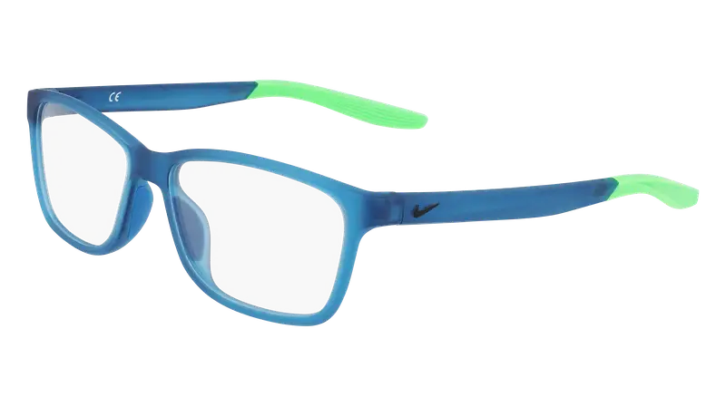 Nike Bambino NIKE 5048 423 Montature da vista Bio-iniettato Blu  Squadrata Normale Fotocromatiche