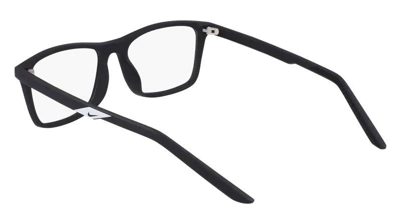 Nike Bambino NIKE 5544 001 Montature da vista Bio-iniettato Nero Squadrata Normale Fotocromatiche miniatura 3