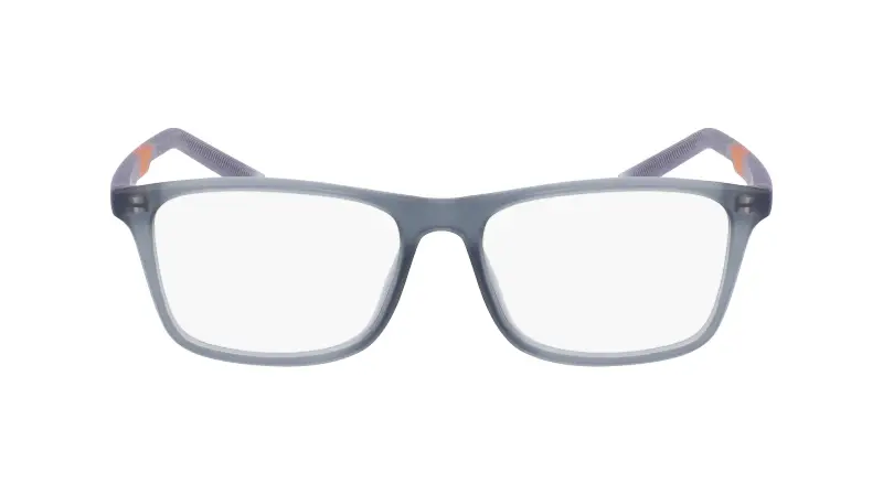 Bambino NIKE 5544 034 Montature da vista Bio-iniettato Grigio Squadrata Normale Fotocromatiche miniatura 3