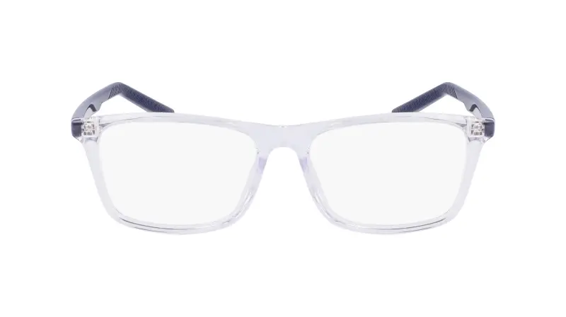 Bambino NIKE 5544 900 Montature da vista Bio-iniettato Trasparente Squadrata Normale Fotocromatiche miniatura 3