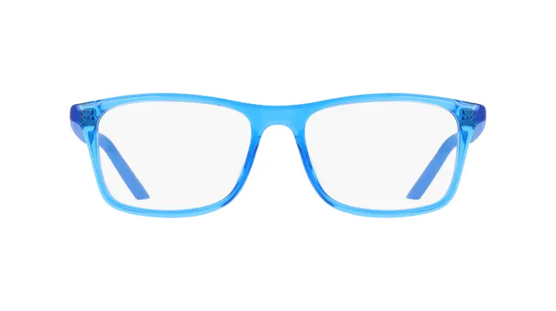 Bambino Nike NIKE 5544 431 Montature da vista Bio-iniettato Blu Squadrata Normale miniatura 2