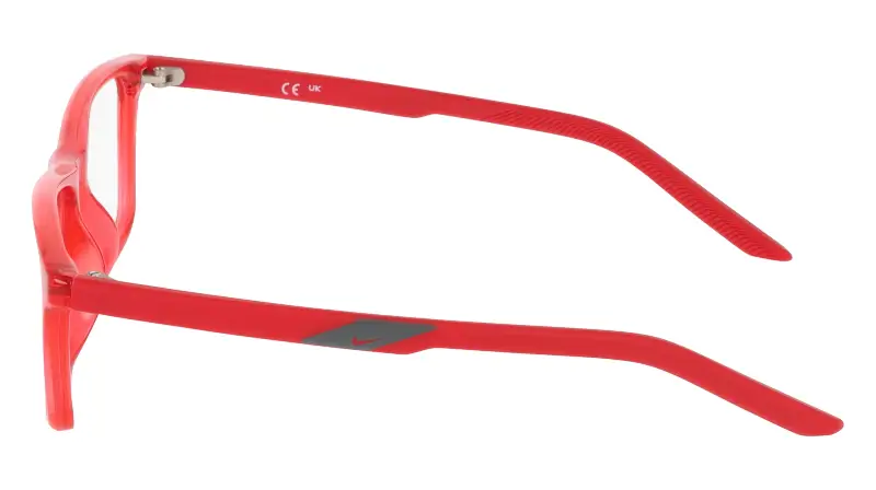 Bambino Nike NIKE 5544 600 Montature da vista Bio-iniettato Rosso Squadrata Normale miniatura 3