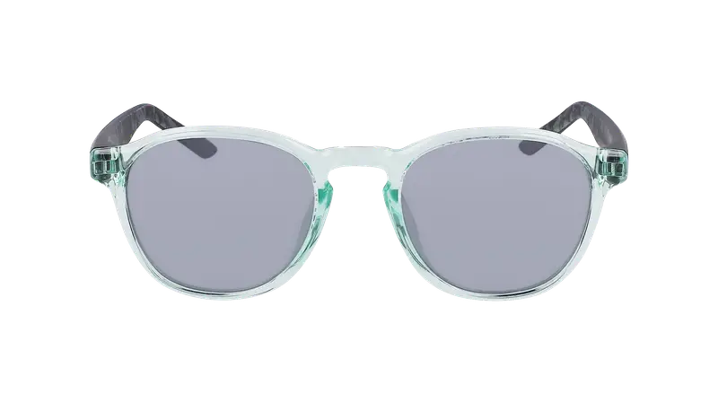 Nike Bambino NIKE SMASH DZ7382 342 Occhiali da sole Bio-iniettato Verde Argento Rotonda Normale Fotocromatiche miniatura 2