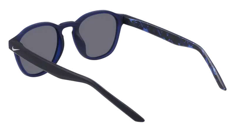 Nike Bambino NIKE SMASH DZ7382 410 Occhiali da sole Bio-iniettato Blu Argento Rotonda Normale Fotocromatiche miniatura 3
