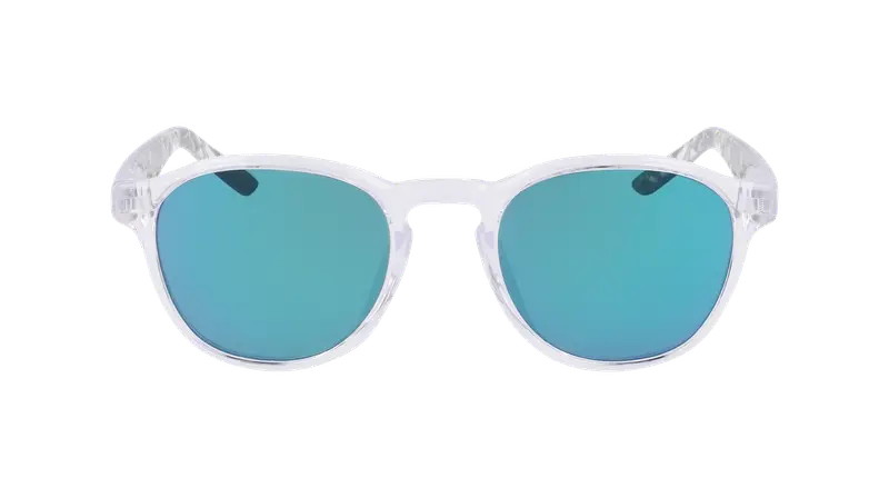 Nike Bambino NIKE SMASH M DZ7383 900 Occhiali da sole Bio-iniettato Trasparente Blu / viola Rotonda Normale Fotocromatiche miniatura 2