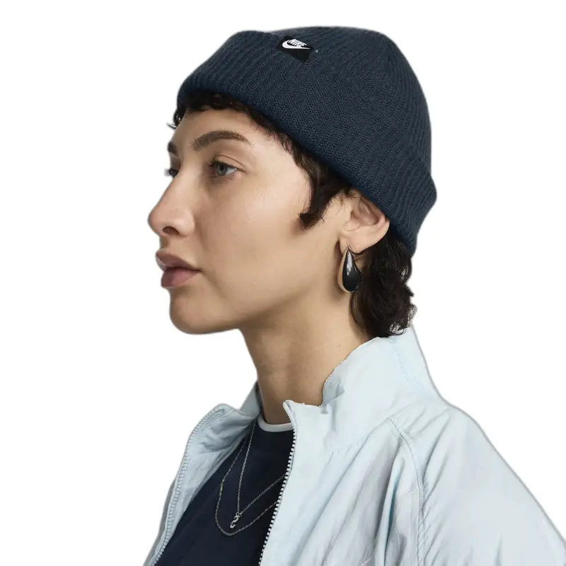 Berretto con risvolto Nike Terra Bleu