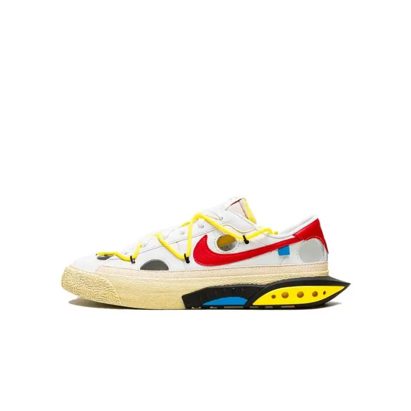 Blazer Low Off-White Rosso Università EU 47 bianco
