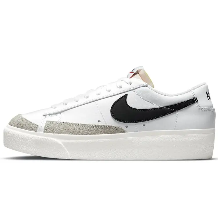 Blazer Low Platform Bianco Nero Sneakers da Donna Vela Arancione Squadra DJ0292-101 43